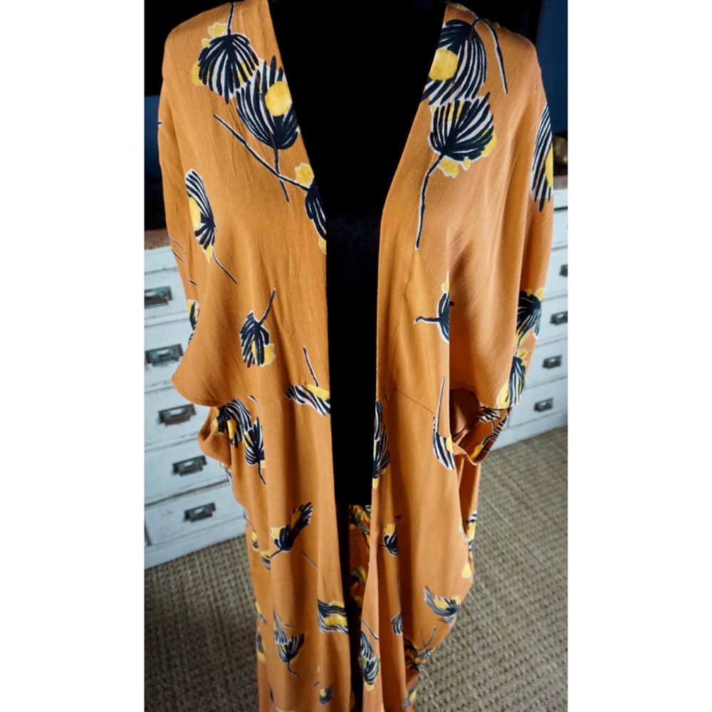 Anthropologie Bel Kazan Lois Floral Kimono Duster - Picture 5 of 13